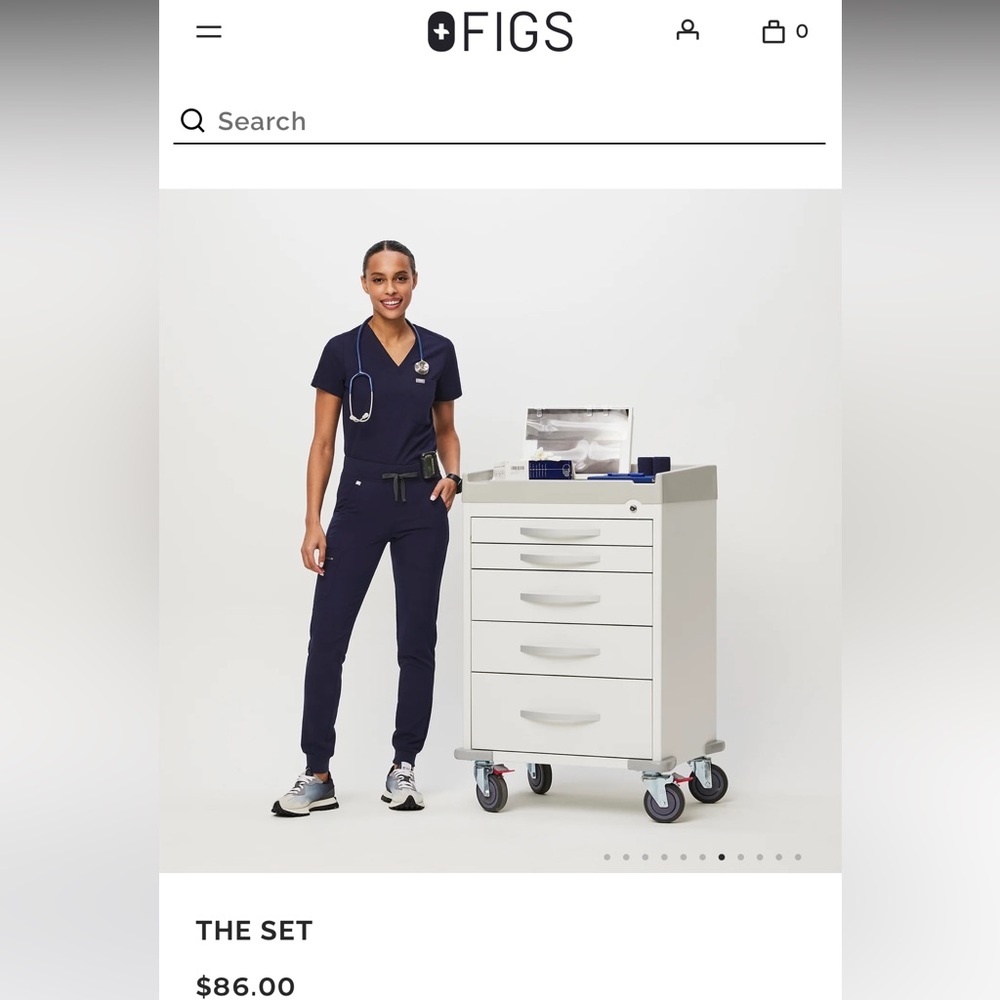 Figs scrub set